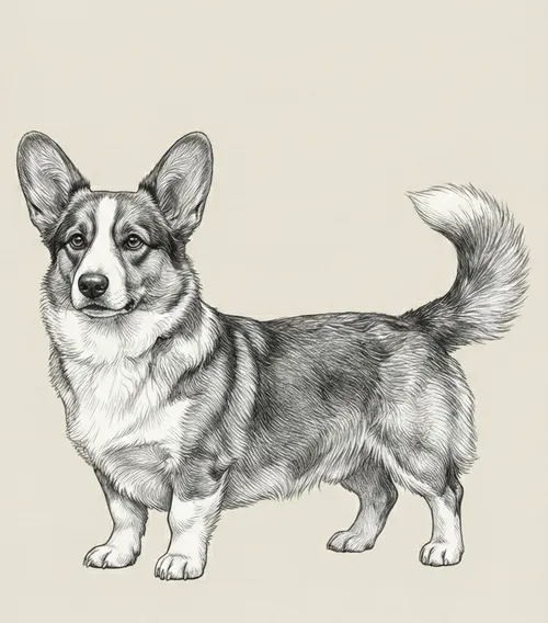 Welsh Corgi Cardigan